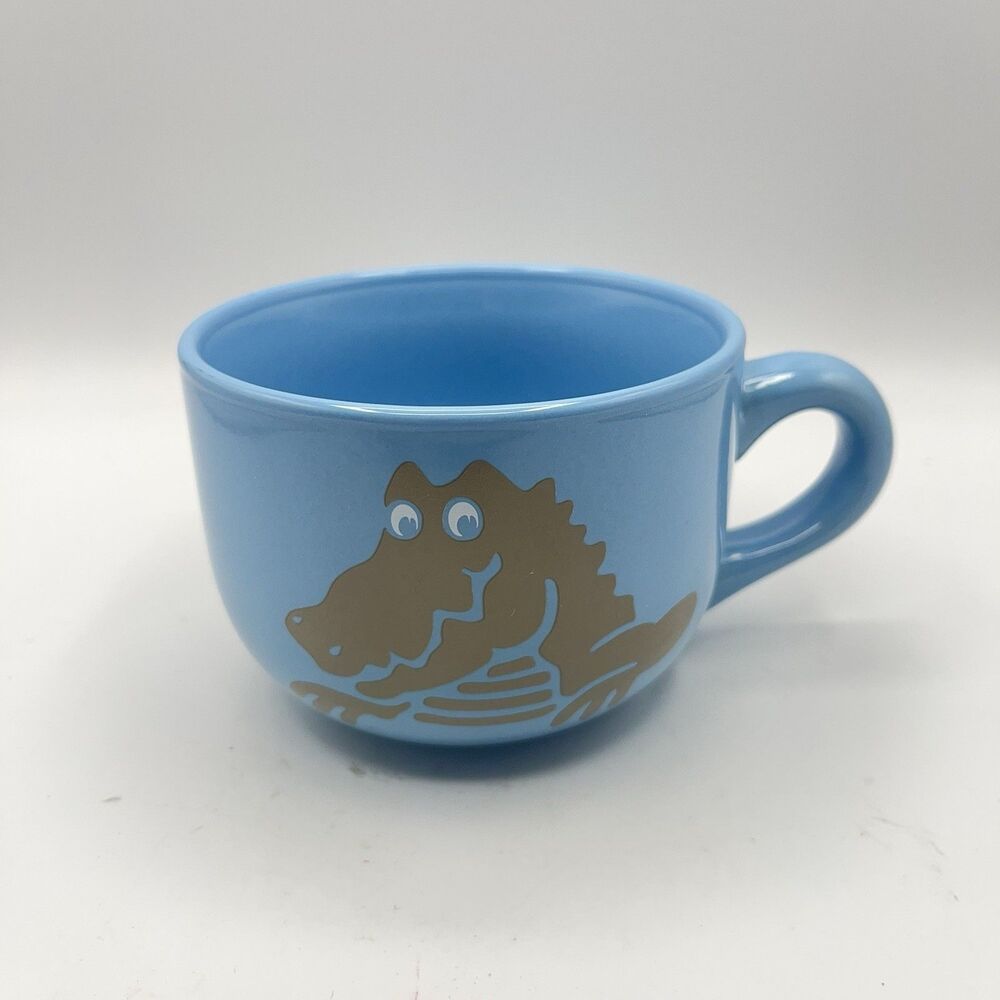 Crocs Coffee/Soup Mug Crocodile & Light Blue/Orange Lettering of Crocs